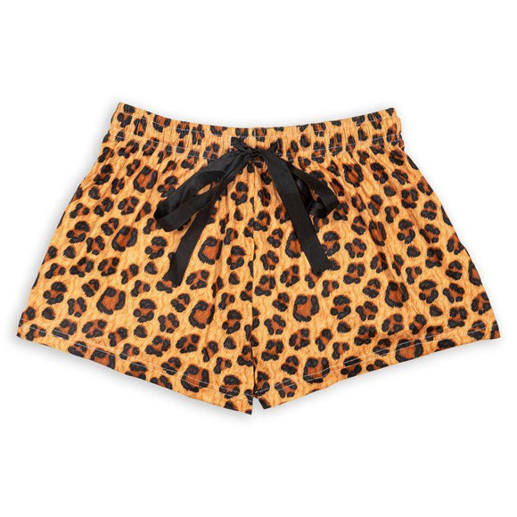 Lounge Shorts - Leopard - by Simply Southern
