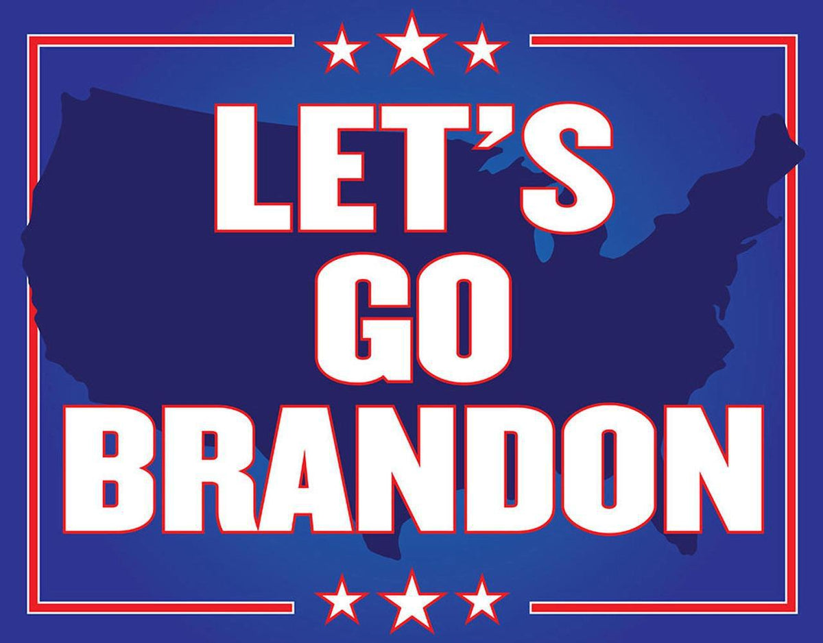 Let's Go Brandon - Vintage-style Tin Sign