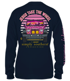 Jesus Take the Wheel (Long Sleeve T-Shirt) by Simply Southern