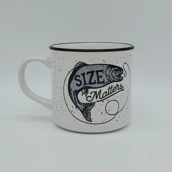 Size Matters (Ceramic Coffee Mug) by Carson® Buy at Here Today Gone Tomorrow! (Rome, GA)