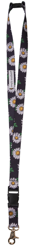 Lanyard - Navy Daisy - by Simply Southern