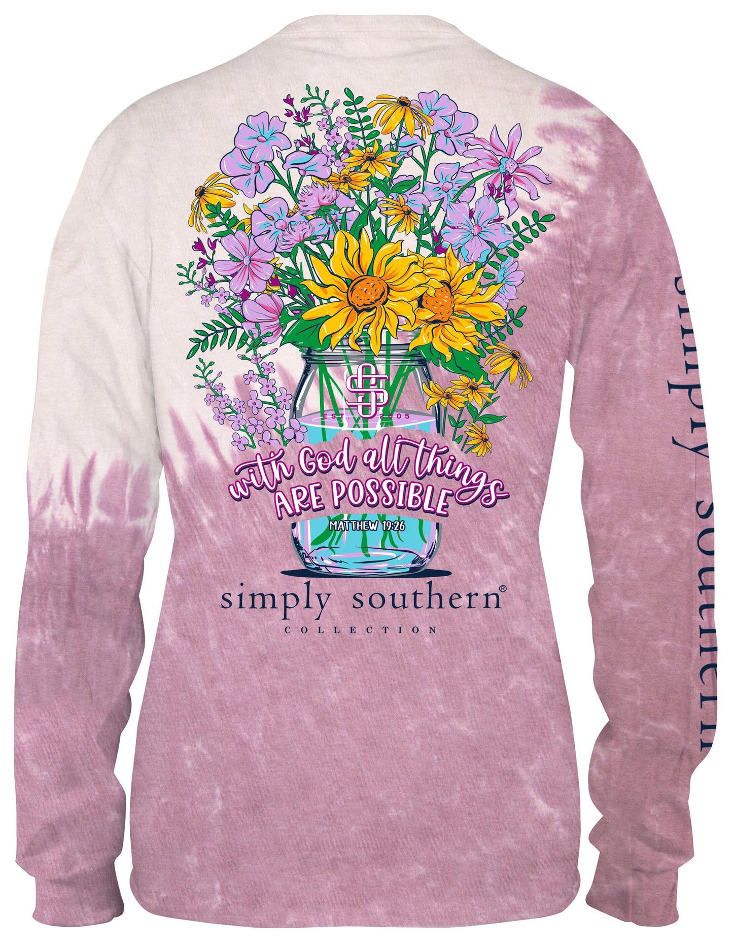 All things are Possible (Long Sleeve T-Shirt) by Simply Southern