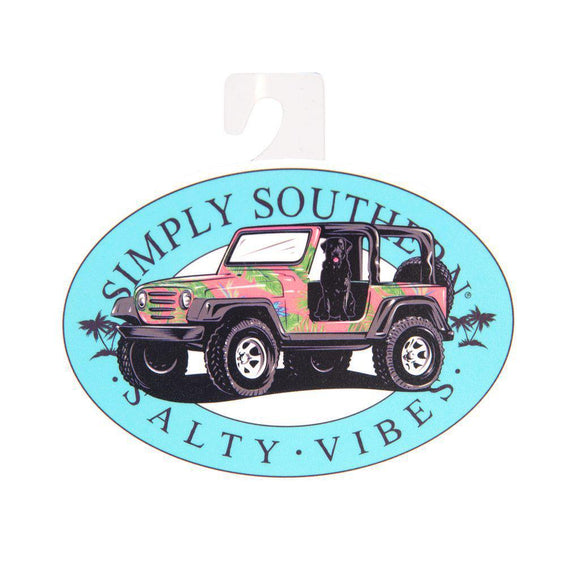 Men Decal Sticker - Salty Vibes - by Simply Southern