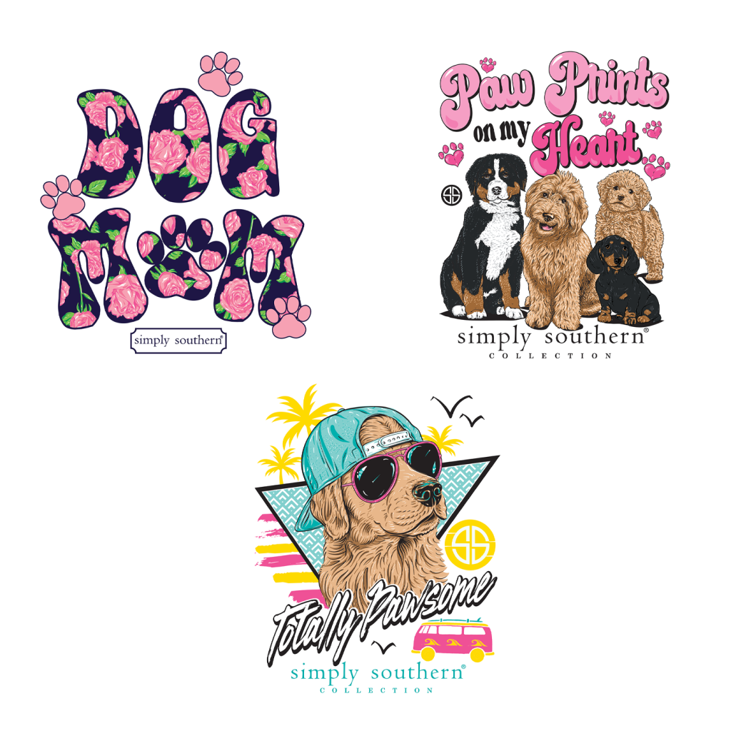 Sticker Set - Dog Mom - by Simply Southern