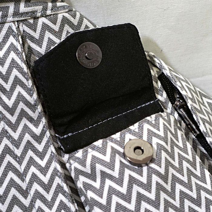 Rucksack Anti-Theft Sling Bag - Chevron - by Calla