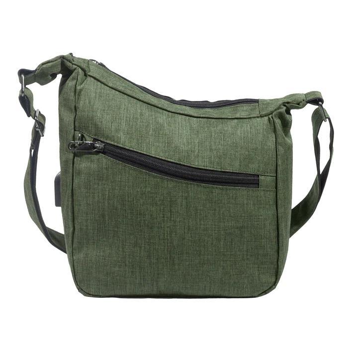Anti-Theft Crossbody Bag - Olive - by Calla
