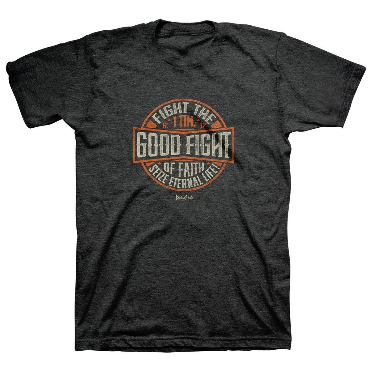 Fight The Good (Short Sleeve T-Shirt) by Kerusso