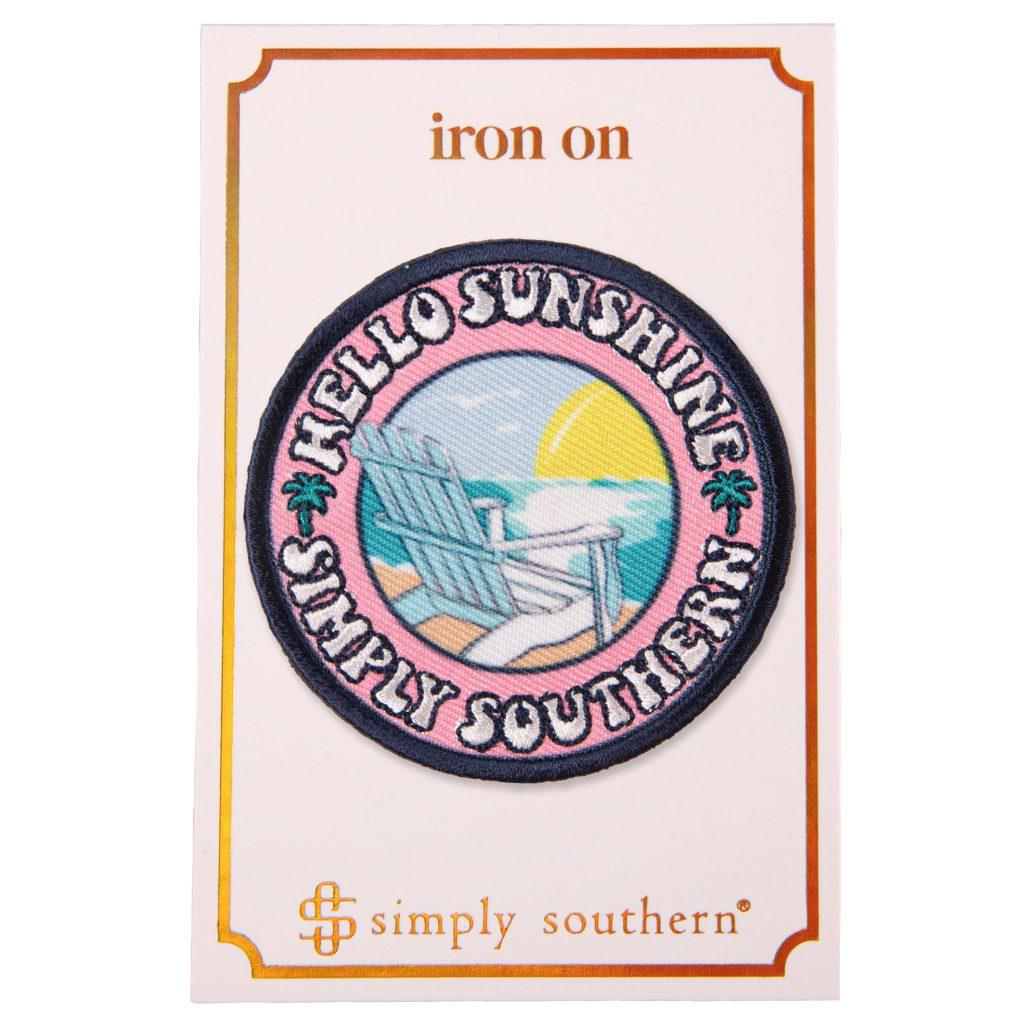 Iron on Patch - Hello Sunshine - by Simply Southern