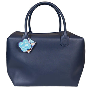 Eva Tote Large Insert - Navy - by Simply Southern Buy at Here Today Gone Tomorrow! (Rome, GA)