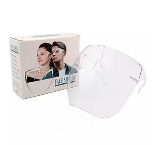 Clear Full Face Shield/ Glasses Frame