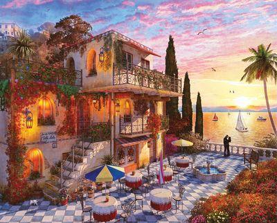 Mediterranean Romance Puzzle - 1000pc - by Springbok