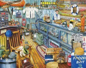 The Bait Shop Puzzle - 1000pc - by Springbok Buy at Here Today Gone Tomorrow! (Rome, GA)