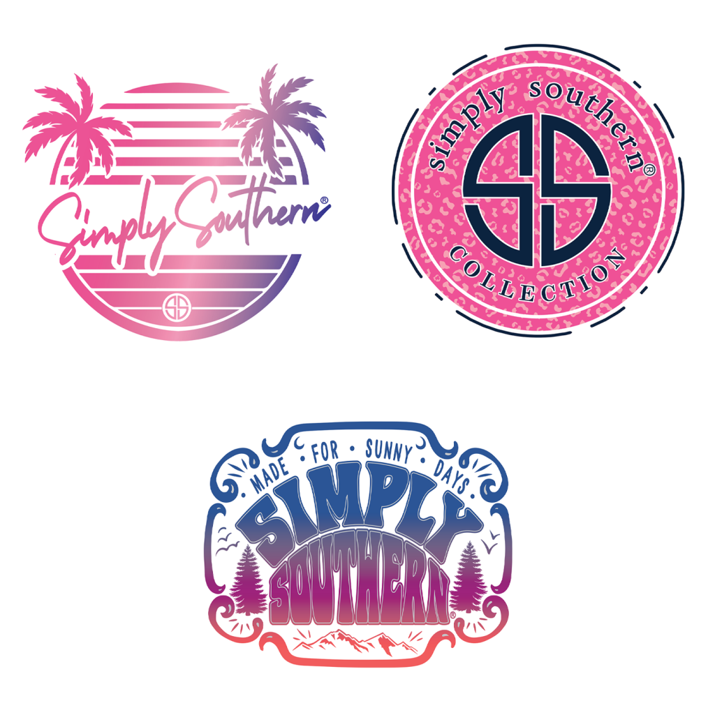 Sticker Set - Simply Logo - by Simply Southern