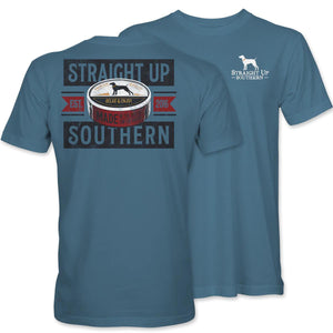 Snuff Can (Men's Short Sleeve T-Shirt) by Straight Up Southern