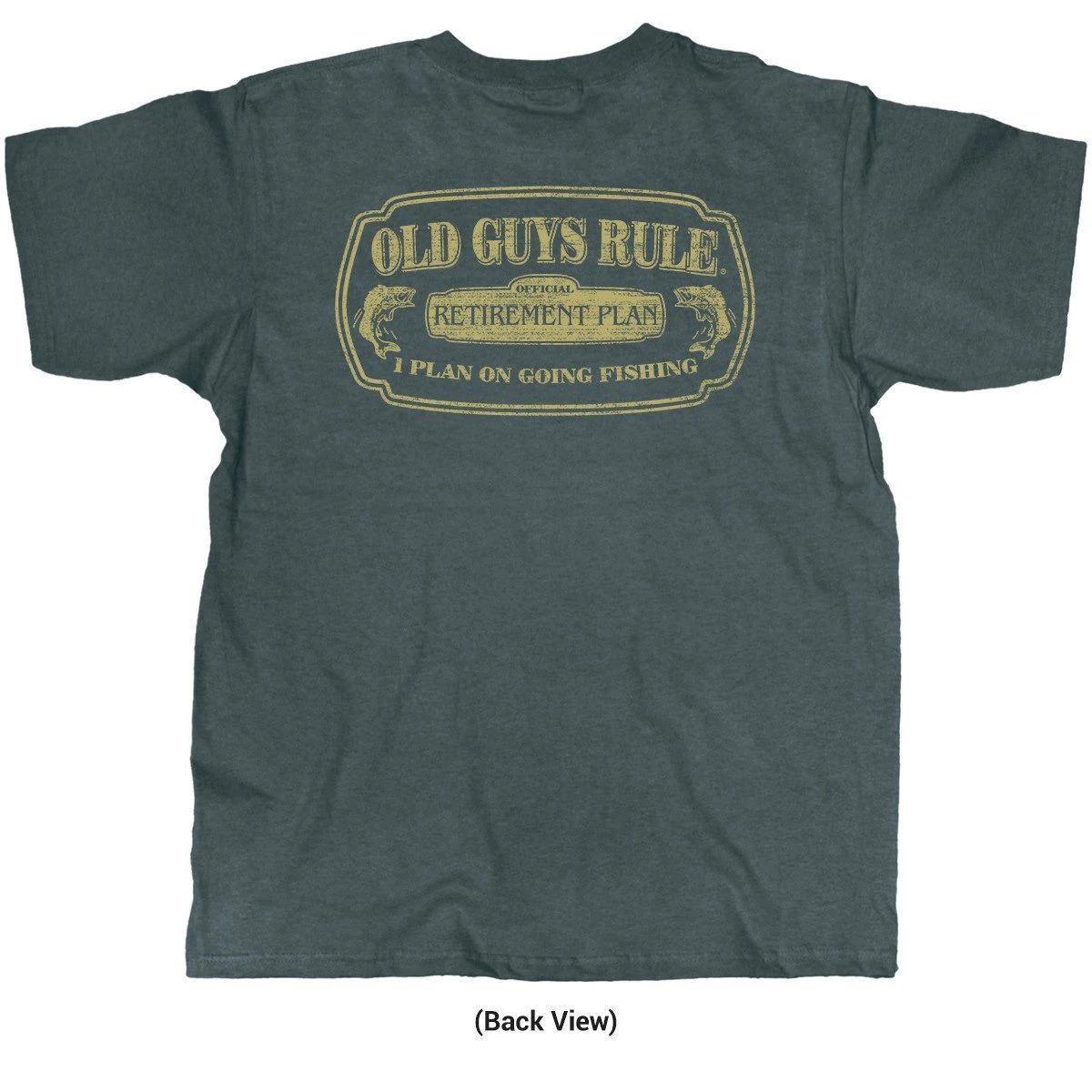 Retirement Plan (Men's Short Sleeve T-Shirt) by Old Guys Rule