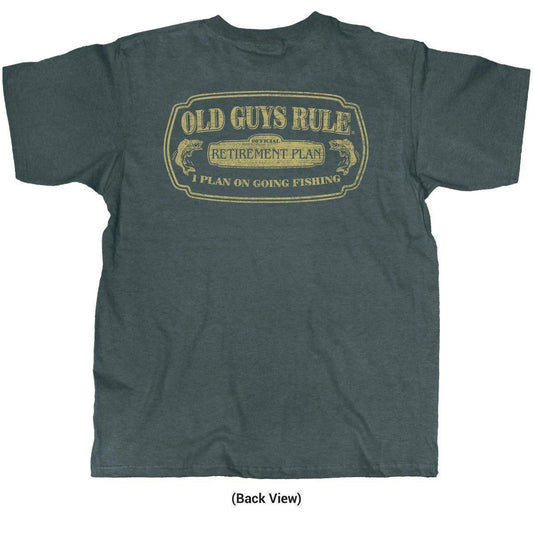 Retirement Plan (Men's Short Sleeve T-Shirt) by Old Guys Rule