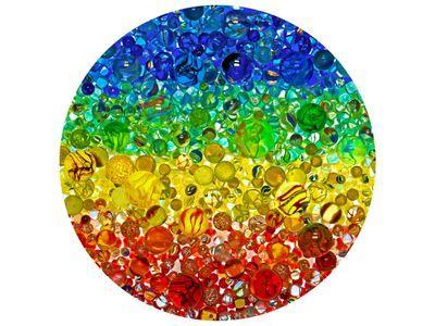 Illuminated Marbles Puzzle - 500pc - by Springbok