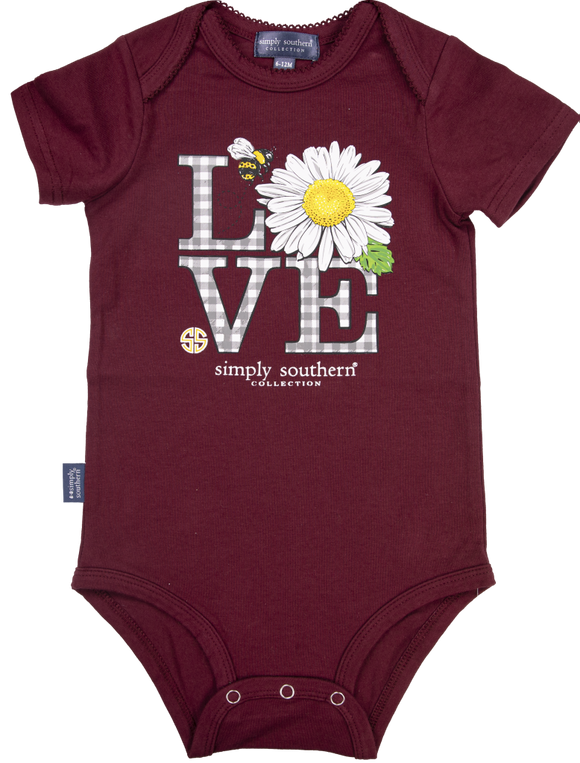 Baby Crawler - Love - by Simply Southern