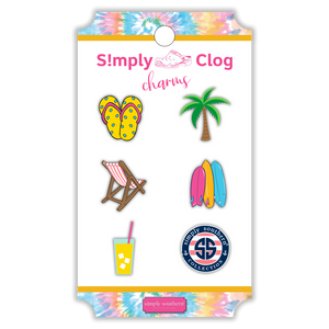 Simply Clog Shoe Charm - Beach - by Simply Southern