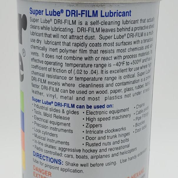 Super Lube Dri-Film Lubricant