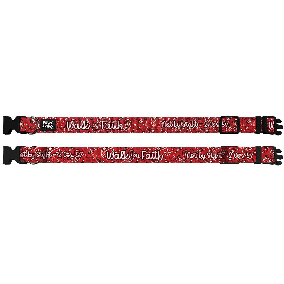 Walk By Faith (Dog Collar) by Kerusso
