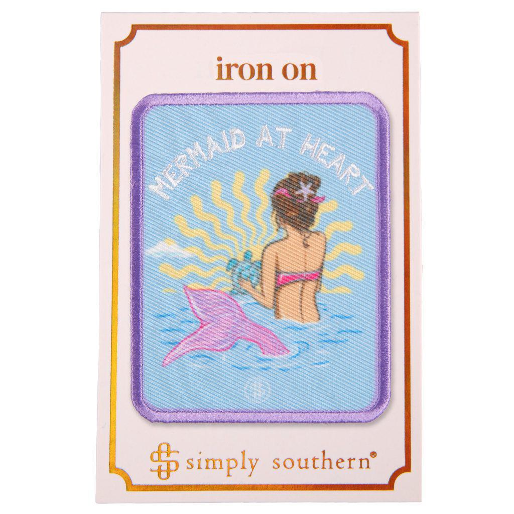 Iron on Patch - Mermaid at Heart - by Simply Southern