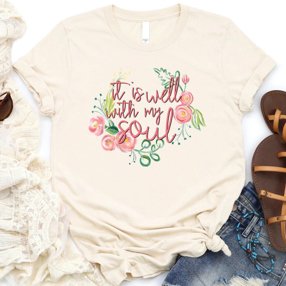 It Is Well With My Soul (Short Sleeve) by Love in Faith