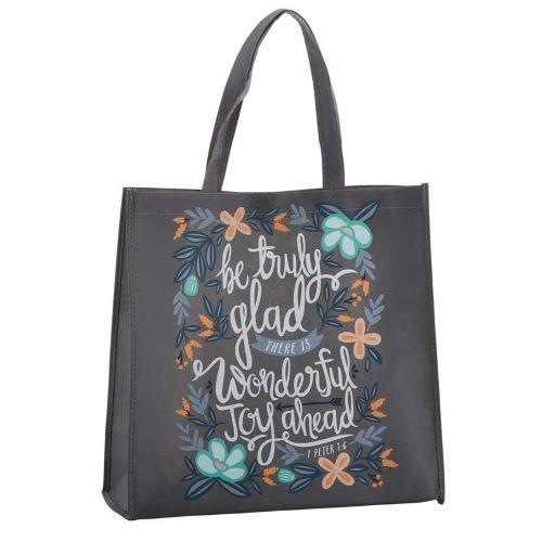 Be Truly Glad Tote Bag - by Faithworks