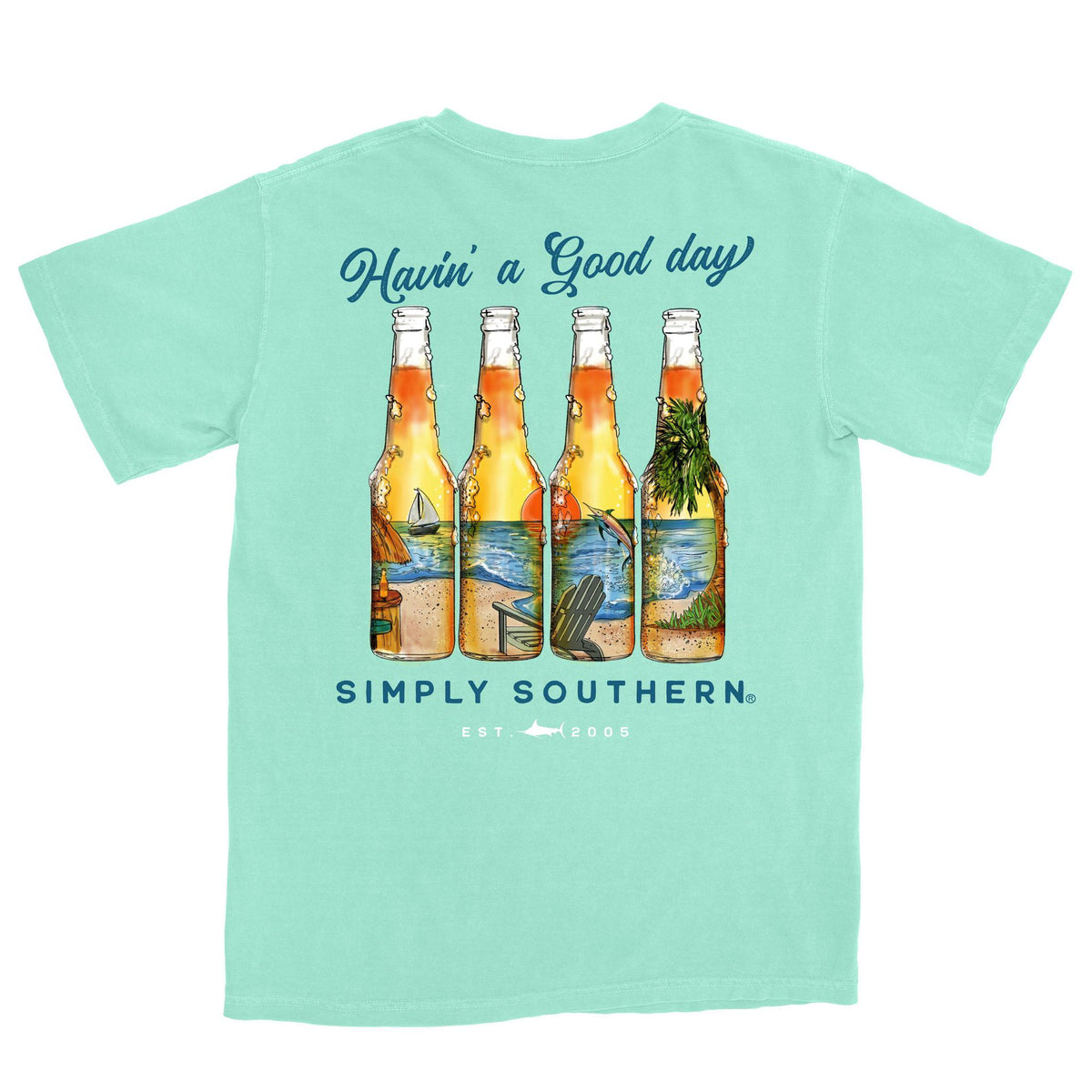 Havin a Good Day (Men's Short Sleeve T-Shirt) by Simply Southern