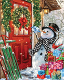 Delivering Gifts Puzzle -1000pc - by Springbok