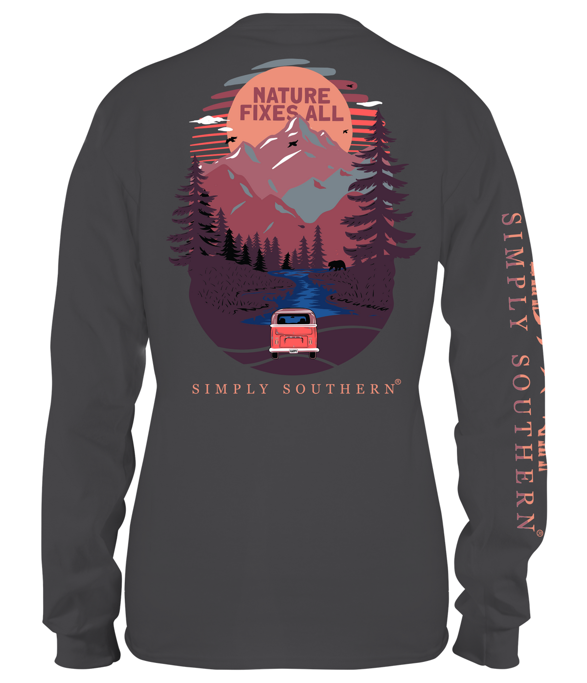 Nature Fixes All (Long Sleeve T-Shirt) by Simply Southern