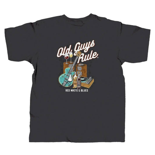 Red, White (Men's T) by Old Guys Rule