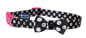 Dog Collar - Dots - by Simply Southern - www.HereTodayGoneTomorrow.store