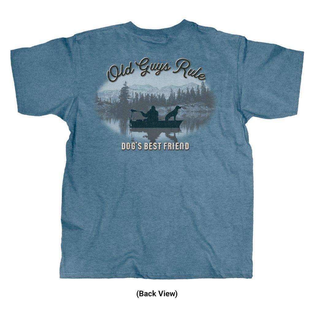 Dogs Best Friend (Men's T) by Old Guys Rule
