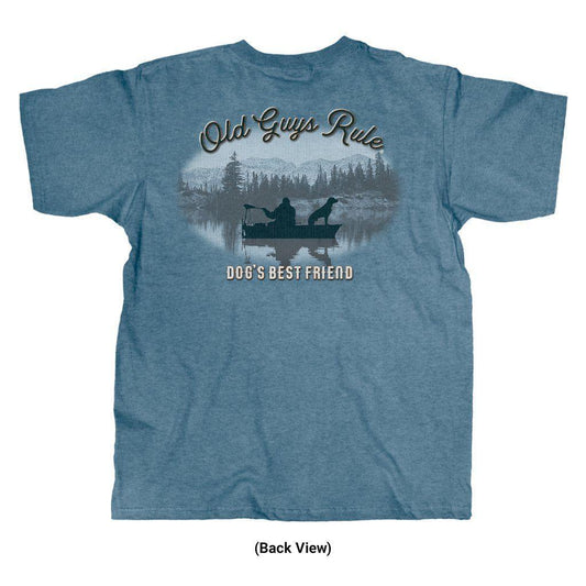 Dogs Best Friend (Men's T) by Old Guys Rule