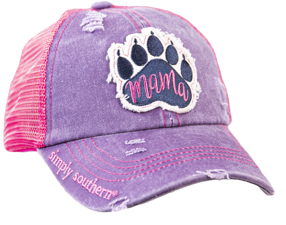 Mama Paw - Crisscross Baseball Cap - by Simply Southern