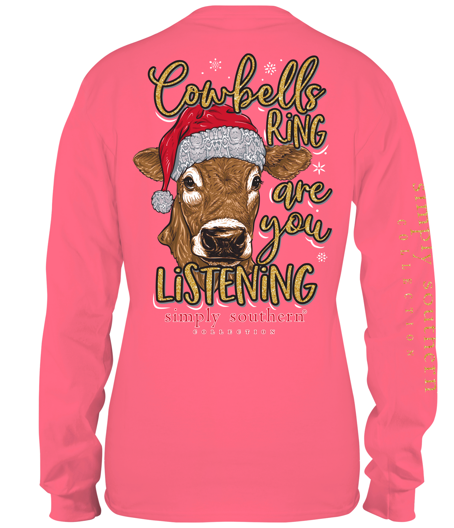 Cow Bells Ring (Long Sleeve T-Shirt) by Simply Southern