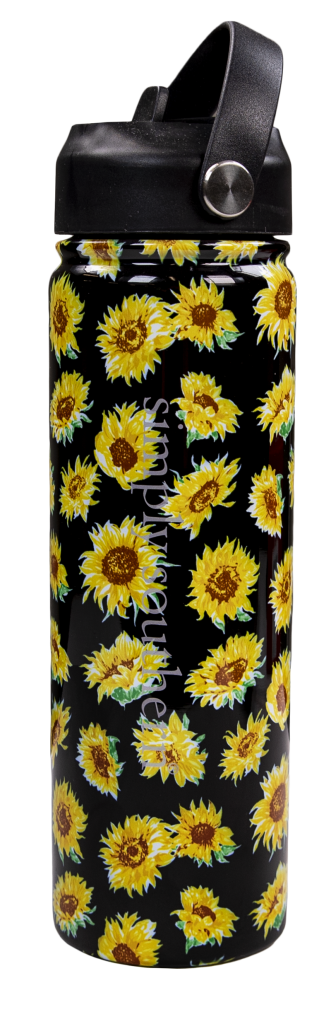 Sunflower - 22oz Small Waterbottle - by Simply Southern