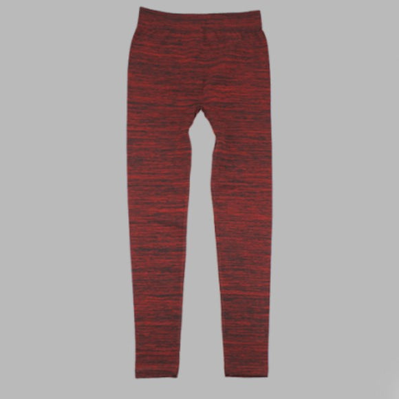 Fleece Leggings (Red/Black) - by Boxercraft®