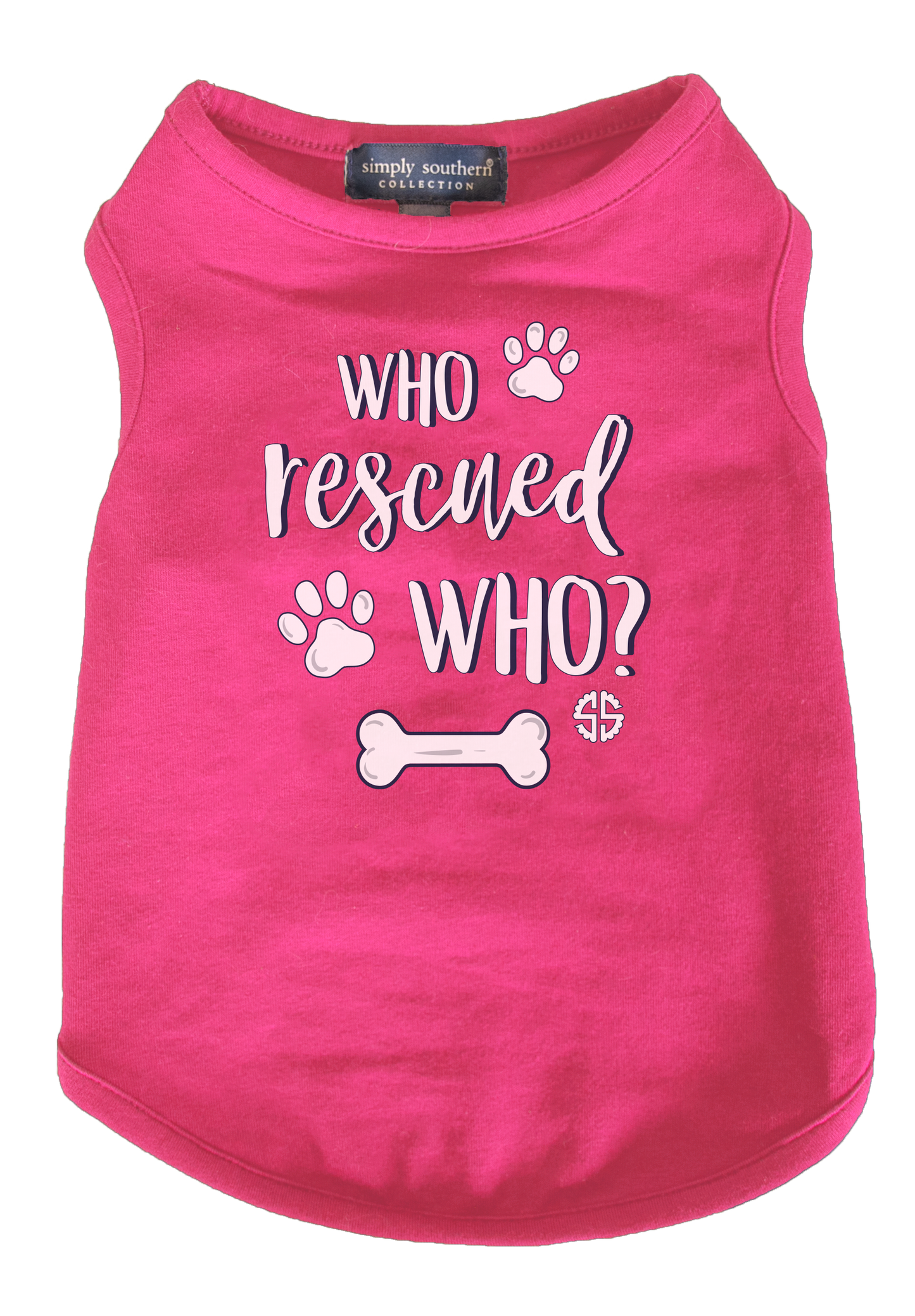 SIMPLY PUPPIES SHIRT - RESCUED WHO - by Simply Southern