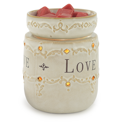 Live, Laugh, Love Illumination Wax Warmer - by Candle Warmers Etc.