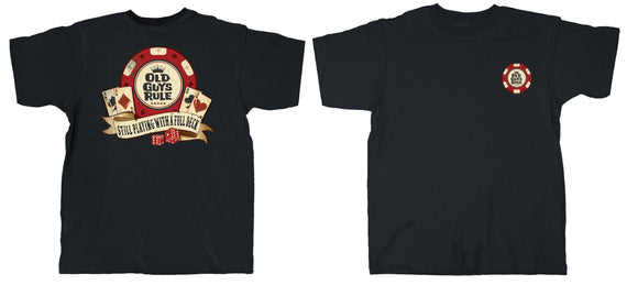 'Poker Chip' T-Shirt - by Old Guys Rule - Here Today Gone Tomorrow