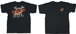 'Crossed Wrenches' T-Shirt - by Old Guys Rule - Here Today Gone Tomorrow