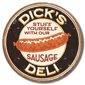 Moore - Dick's Sausage - Vintage-style Tin Sign