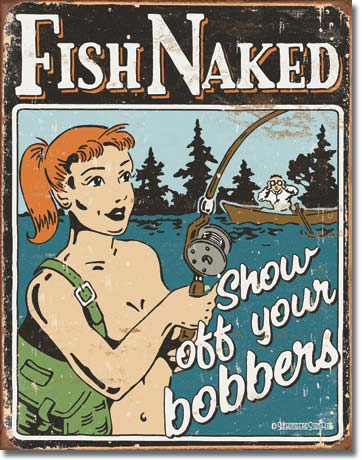 Schonberg - Bobbers - Vintage-style Tin Sign