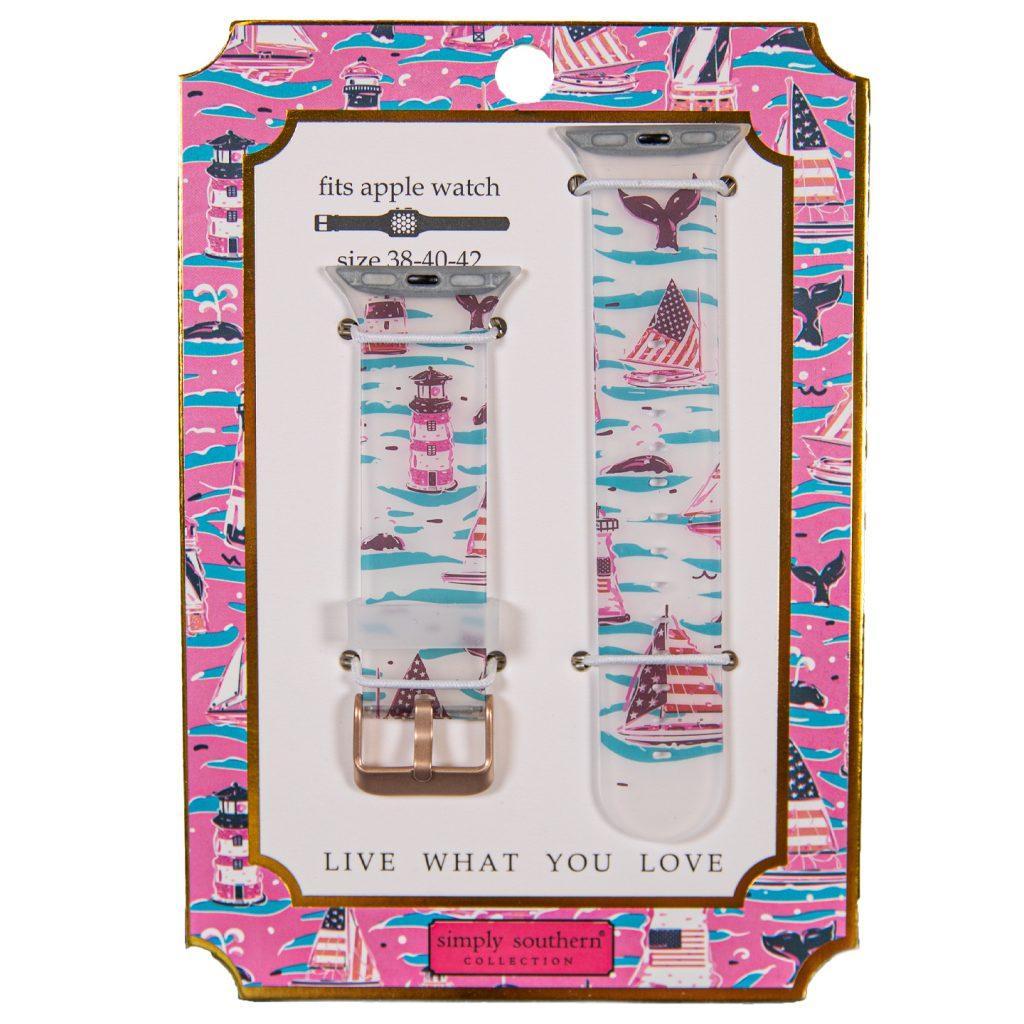 Silicone Watchband - Nautical - by Simply Southern