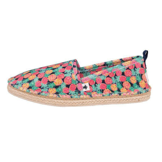 Women's Espadrille Shoes - Navy Pineapple - by Simply Southern