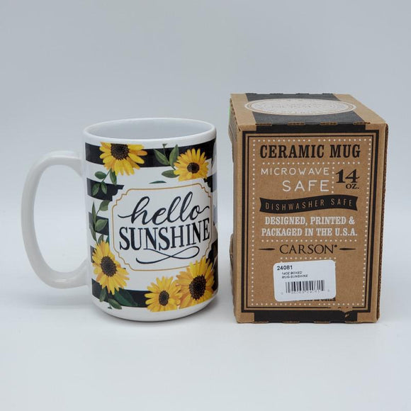 Hello Sunshine (Ceramic Coffee Mug) by Carson®
