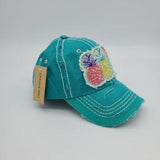 Triple Pineapple Hat (Baseball Cap) - www.HereTodayGoneTomorrow.store