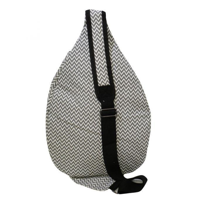 Rucksack Anti-Theft Sling Bag - Chevron - by Calla